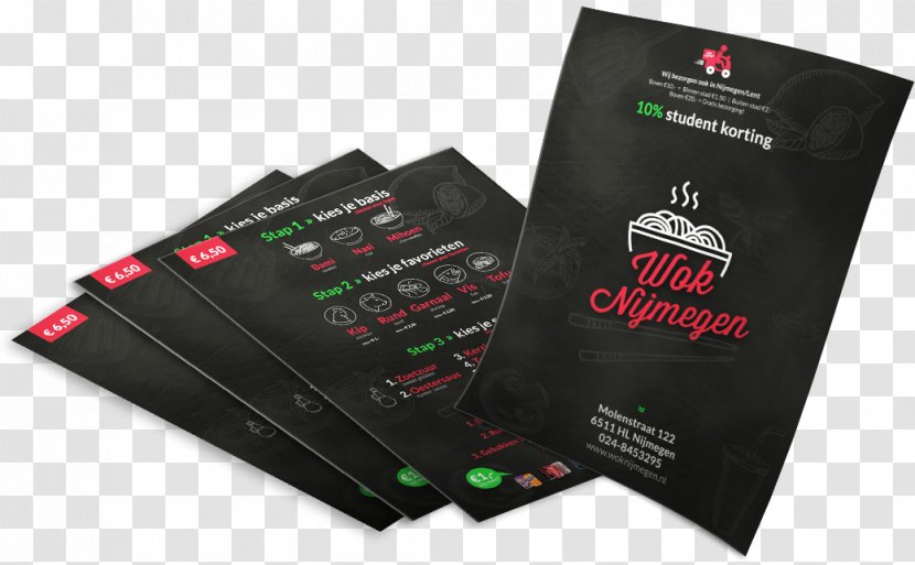 Wok Nijmegen Faktor 22 Advertising - Afacere - Restaurant Flyers Transparent PNG