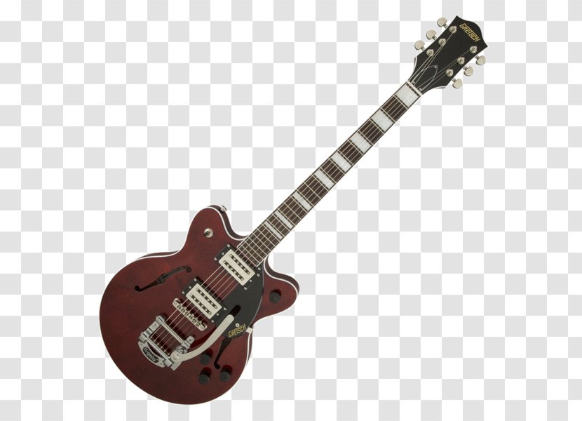 NAMM Show Gretsch Semi-acoustic Guitar Bigsby Vibrato Tailpiece - Acoustic Electric Transparent PNG