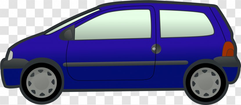City Cartoon - Sports Car - Rim Renault Twingo Transparent PNG