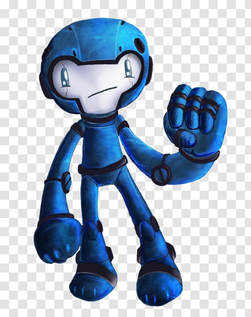 Robot Cobalt Blue Figurine Action & Toy Figures Transparent PNG