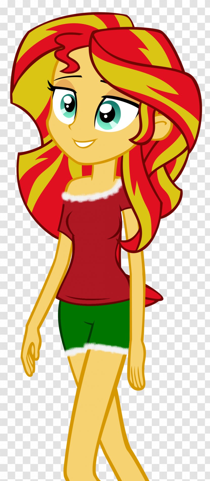 Sunset Shimmer Pony Princess Cadance Flash Sentry Fluttershy - Fictional Character - 8 Days Left Countdown Transparent PNG
