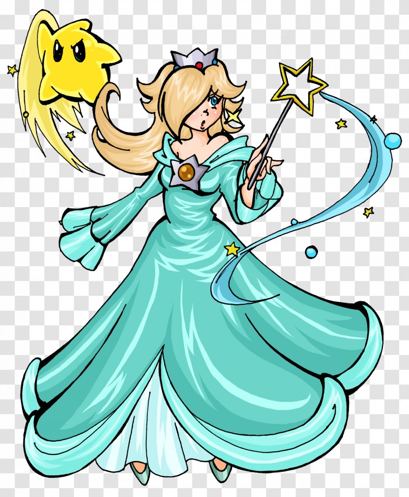 Rosalina Princess Peach Mario Bros. Daisy - Artwork - Bros Transparent PNG