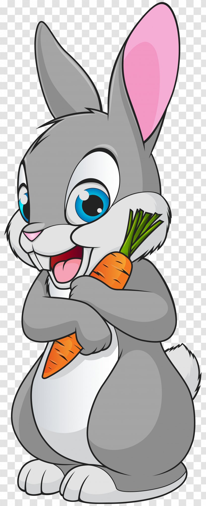 Bugs Bunny Rabbit Cartoon Clip Art - Hare - Cute Transparent Image ...