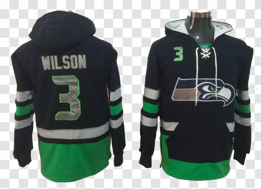 Hoodie Seattle Seahawks Sweater Jersey Jacket Transparent PNG