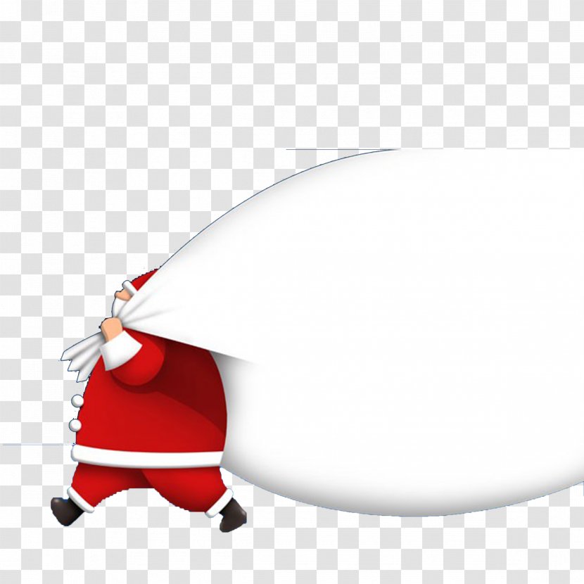 Pxe8re Noxebl Santa Claus Gift Christmas Bag - And His Of Gifts Transparent PNG