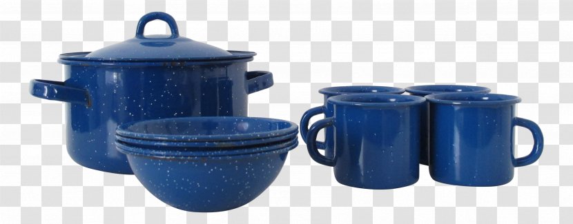 Kettle Mug Plastic Teapot Cobalt Blue - Stock Pots Transparent PNG