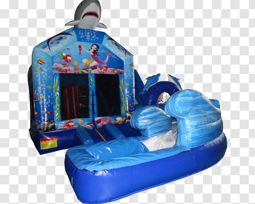 Inflatable Bouncers Water Slide Playground Jumping Things - Google Slides - Sea Stuff Transparent PNG