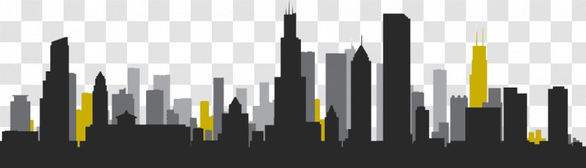 Chicago Skyline Royalty-free - Metropolis - Gotham-city Transparent PNG