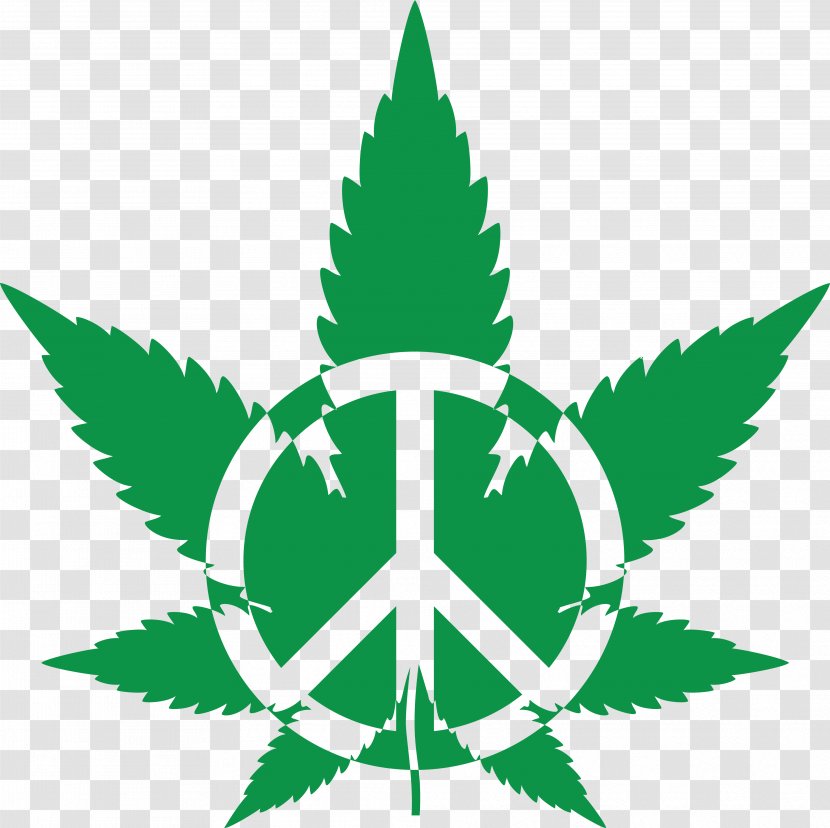Medical Cannabis Leaf Clip Art - Green - Pot Transparent PNG