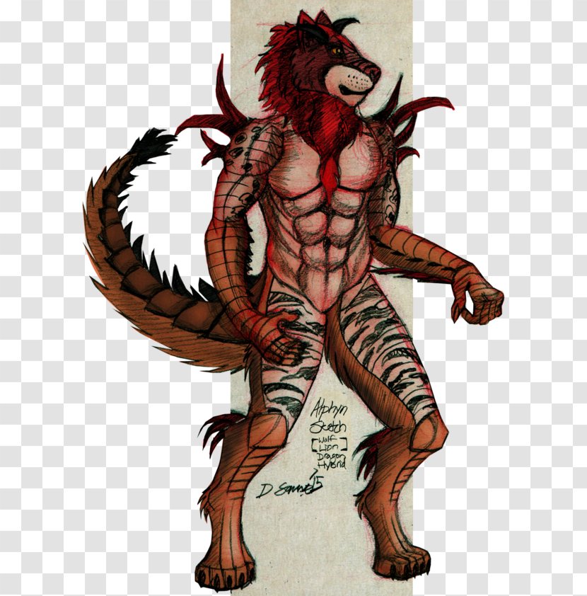 Dragon Lion Alphyn Hybrid Beasts In Folklore Demon - Claw Transparent PNG