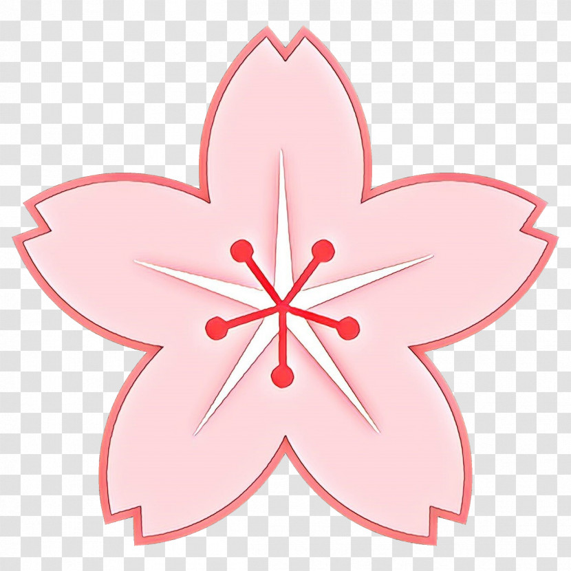 Pink Petal Leaf Plant Flower Transparent PNG