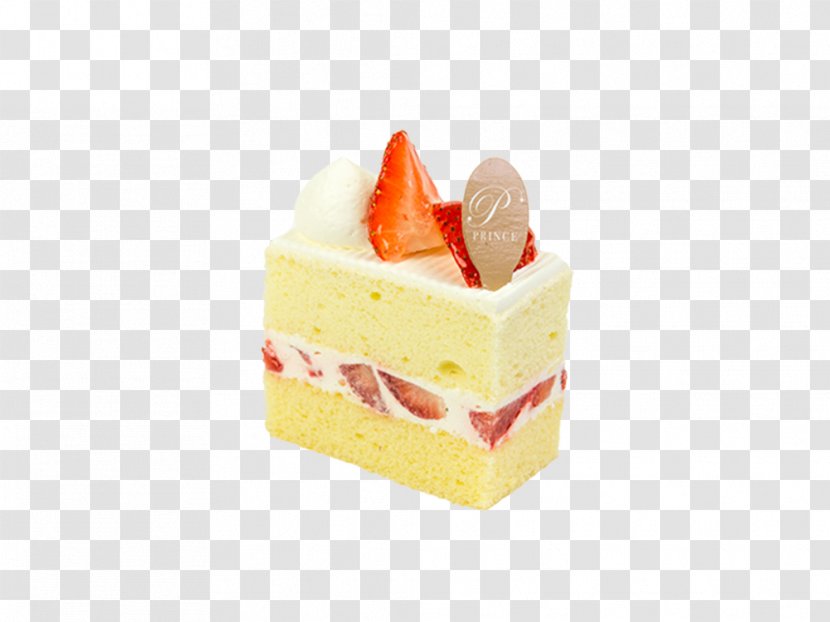 Petit Four Bavarian Cream Dessert Strawberry - Dairy Products - Cake Transparent PNG