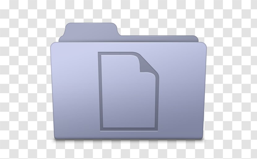 Rectangle - Quicktime - Documents Folder Lavender Transparent PNG