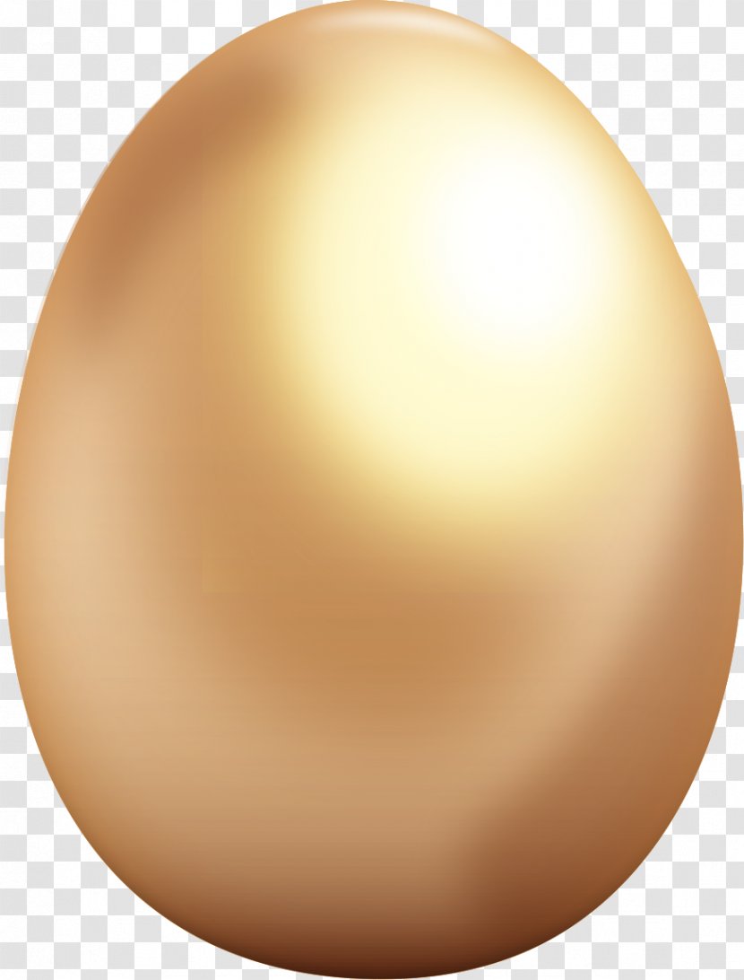 Easter Egg - Golden Transparent PNG
