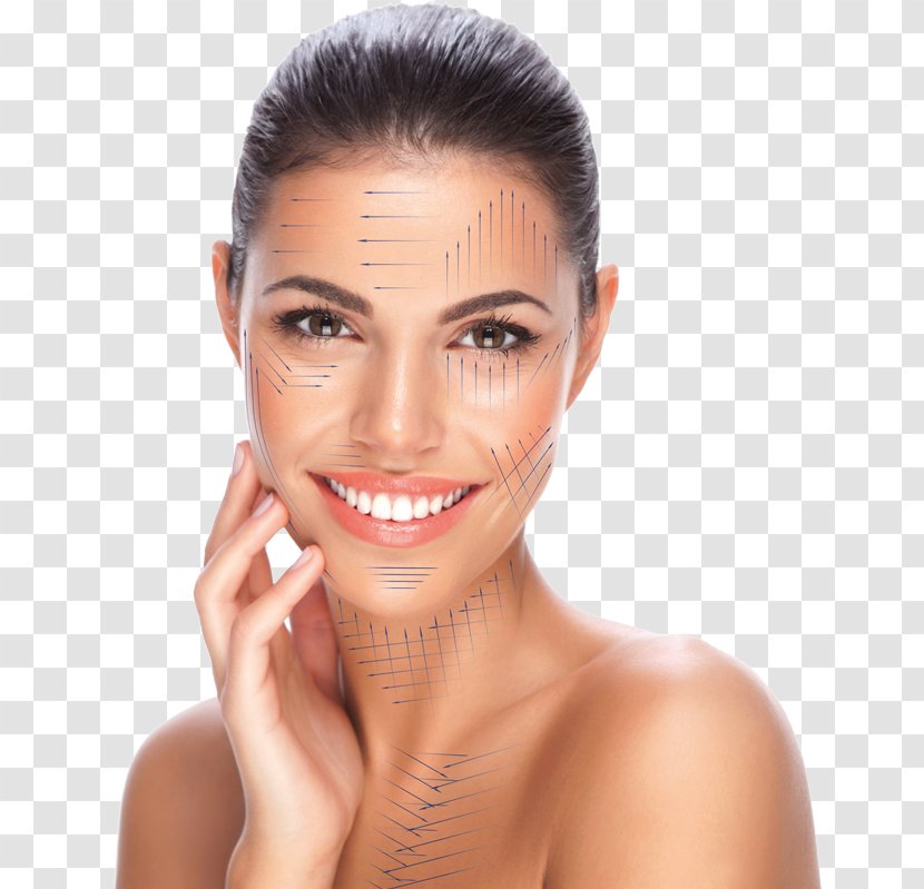 Skin Care Human Face Collagen Transparent PNG