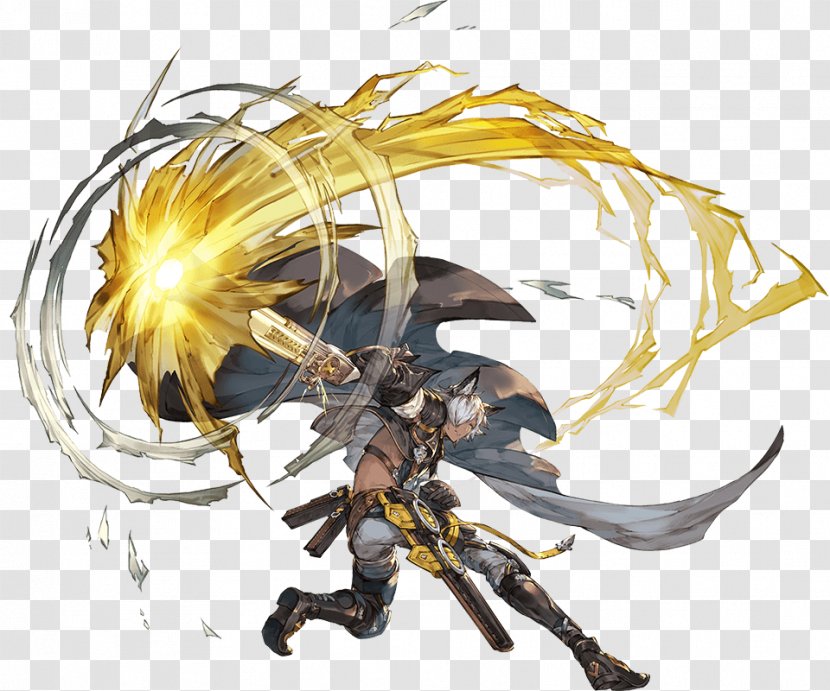 Granblue Fantasy Character Game - Cartoon - Floating Hair Transparent PNG