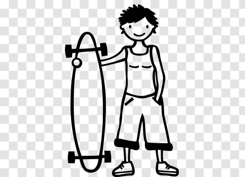 Longboarding Clip Art Skateboard Sporting Goods - Cartoon - Minion Coloring Pages Transparent PNG