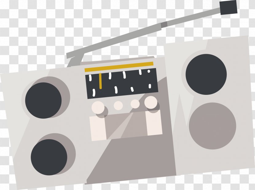 Radio Station - Vector Transparent PNG