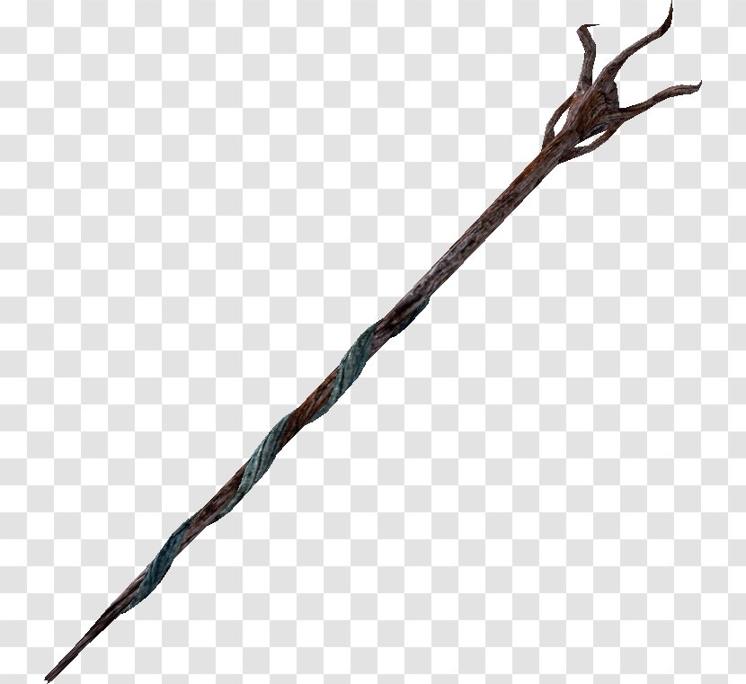 The Elder Scrolls V: Skyrim Oblivion Online An Legend: Battlespire - Walking Stick - Staff Transparent PNG