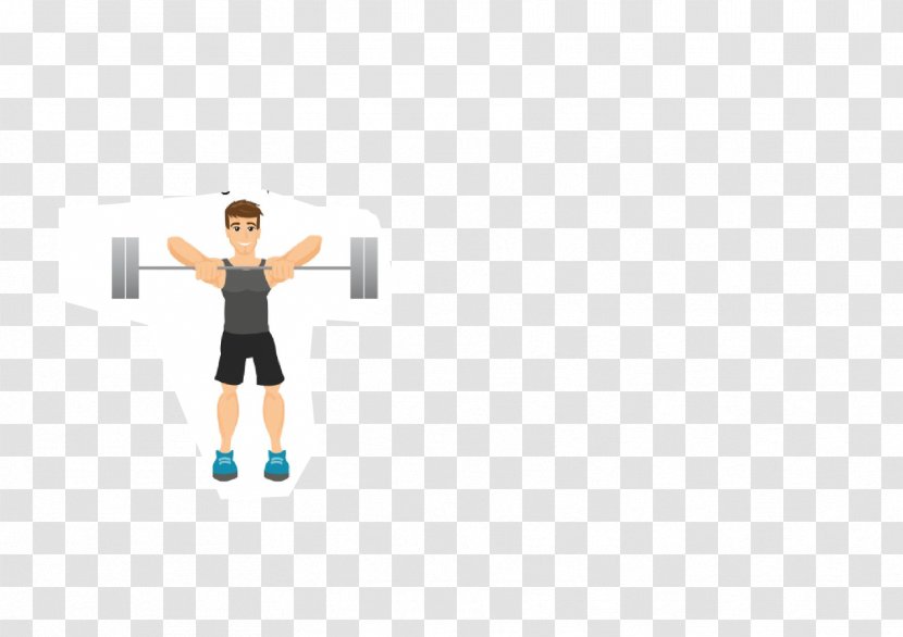 Physical Fitness Row Exercise Crunch Barbell - Human Leg Transparent PNG