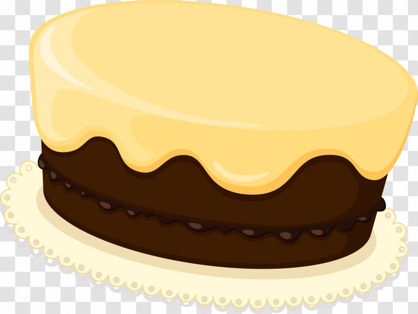 Birthday Cake Cream Torte Cupcake Bxe1nh - Yellowcake - Little Fresh Yellow Transparent PNG