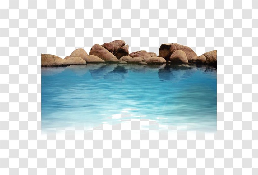 Animation Photography - Blue Lake Transparent PNG