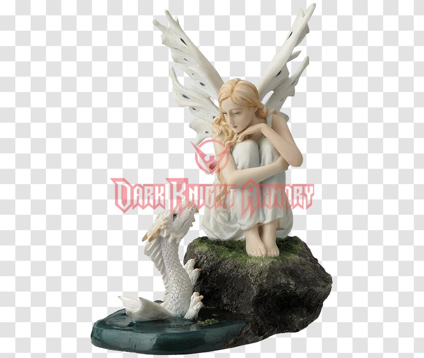 Figurine Statue Fairy Collectable Sculpture - Water Transparent PNG