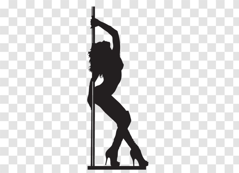 Pole Dance Silhouette Clip Art - Hand Transparent PNG