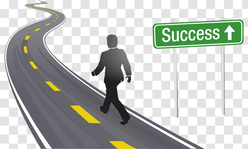 Royalty-free Road Clip Art - Businessperson - To Success Transparent PNG