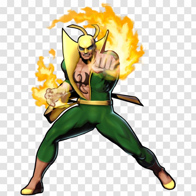 Iron Fist Spider-Man Ultimate Marvel Vs. Capcom 3 K'un-L'un Comics - Cartoon - Comic Book Transparent PNG