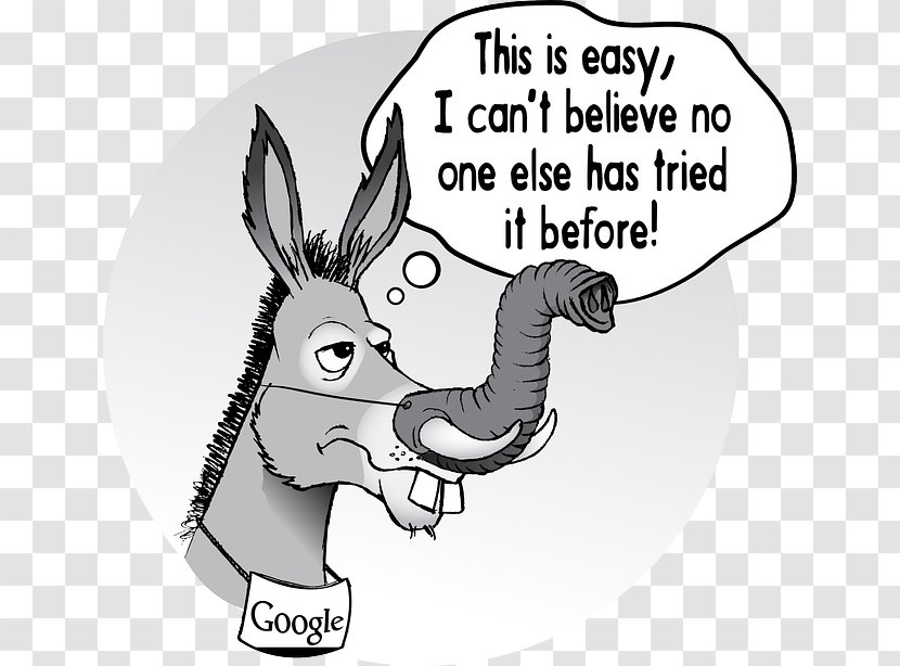 Donkey Joke Humour - Cartoon Transparent PNG