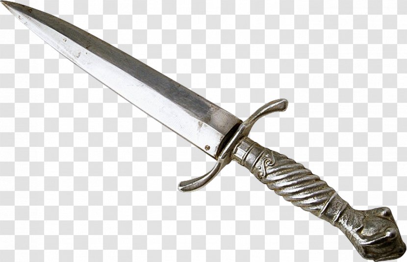 Sword Drawing Bowie Knife - Dagger - The Transparent PNG