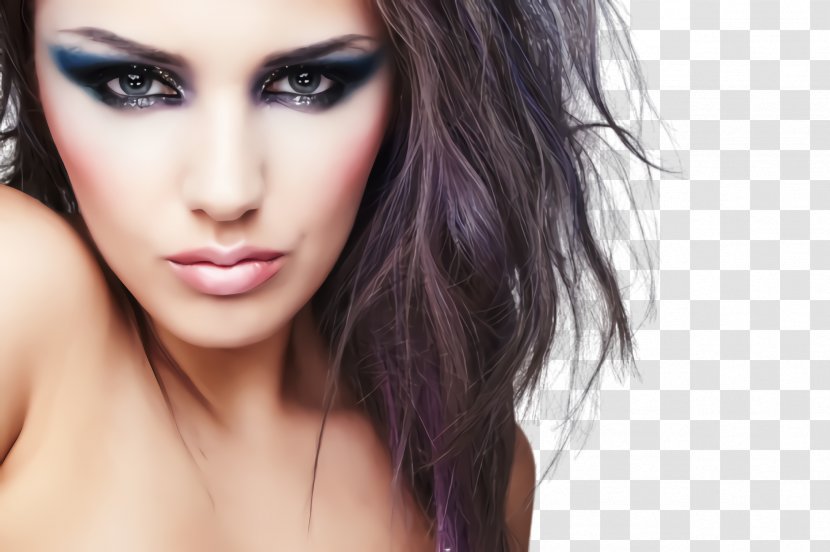 Hair Face Skin Eyebrow Beauty - Eyelash - Nose Chin Transparent PNG