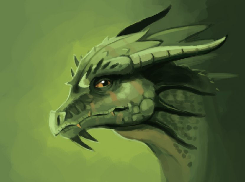 Dragon Green Drawing Fantasy Clip Art - Watercolor Transparent PNG