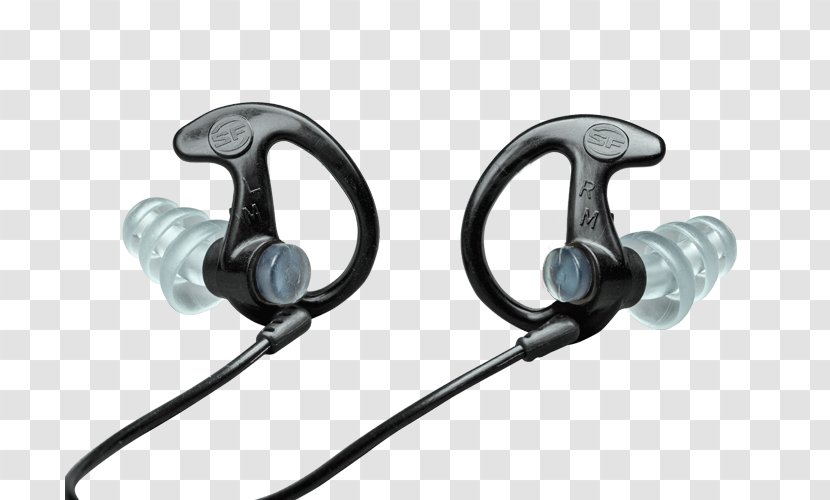 SureFire Earplug Tactical Light Earmuffs Hearing - Lightemitting Diode - Ear Plug Transparent PNG
