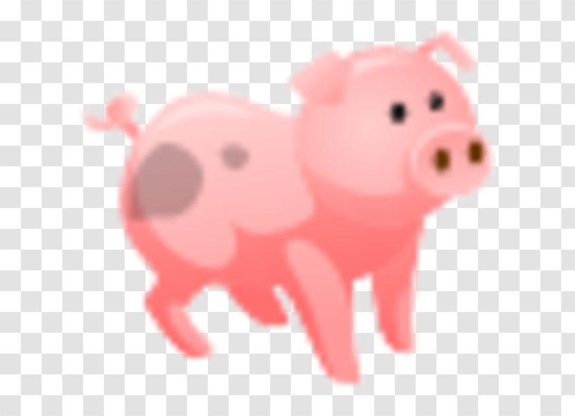 Pig Snout Cartoon Font - Livestock Transparent PNG