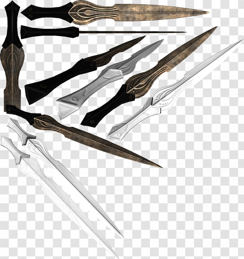 Shield Of Achilles Sword Weapon Dagger - Swords Transparent PNG