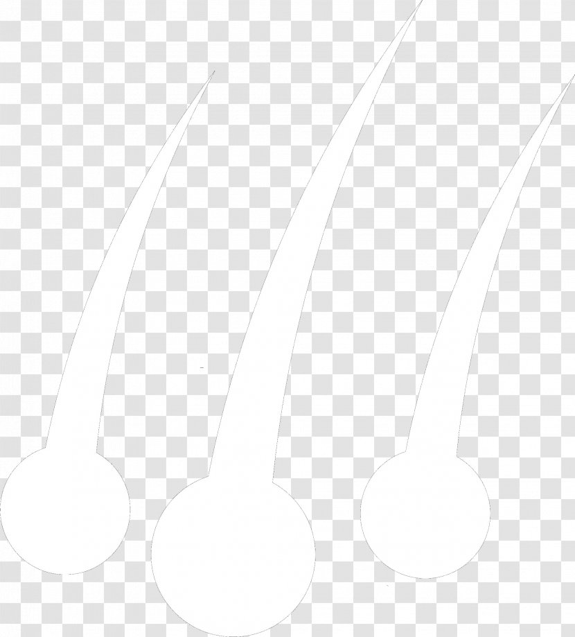 Line White Angle - Black And - Waxing Transparent PNG