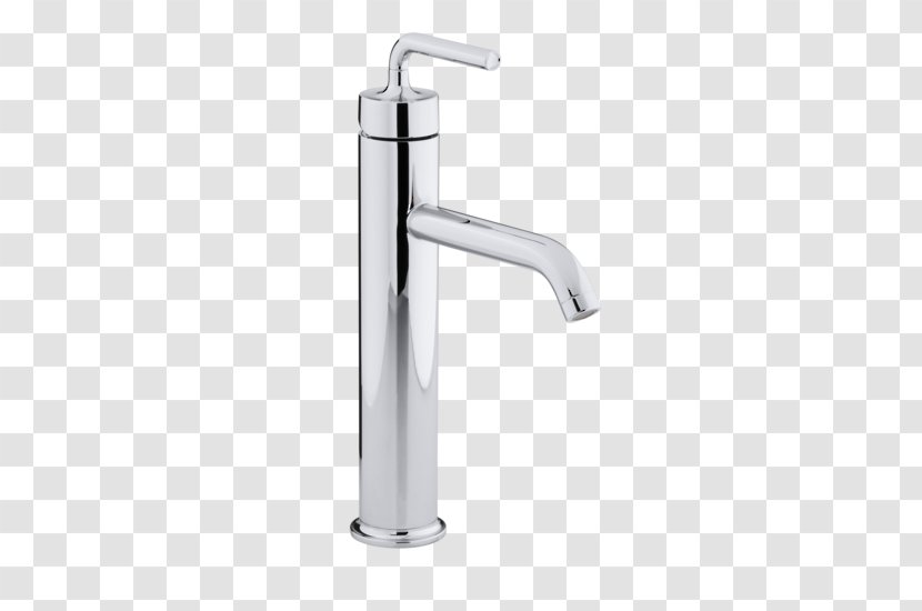 Tap Sink Kohler Co. Bathtub Brushed Metal Transparent PNG