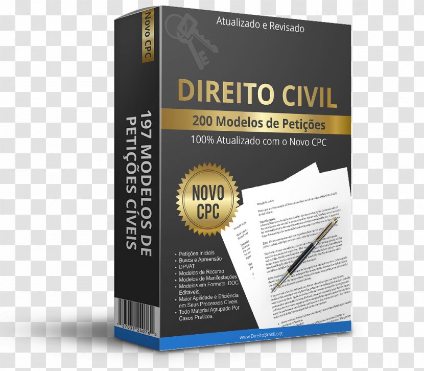 Petition Complaint Novo Código De Processo Civil Direito Previdenciário Tax Law - Apskundimas - Box Mockup Transparent PNG