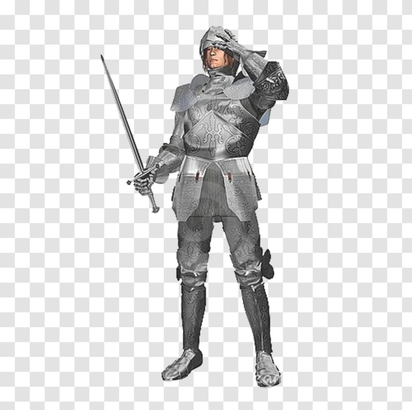 Middle Ages Knight Stock Photography Visor Components Of Medieval Armour - Joint Transparent PNG