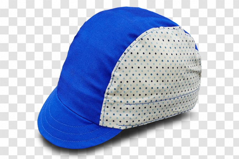 Baseball Cap Blue Polka Dot Transparent PNG