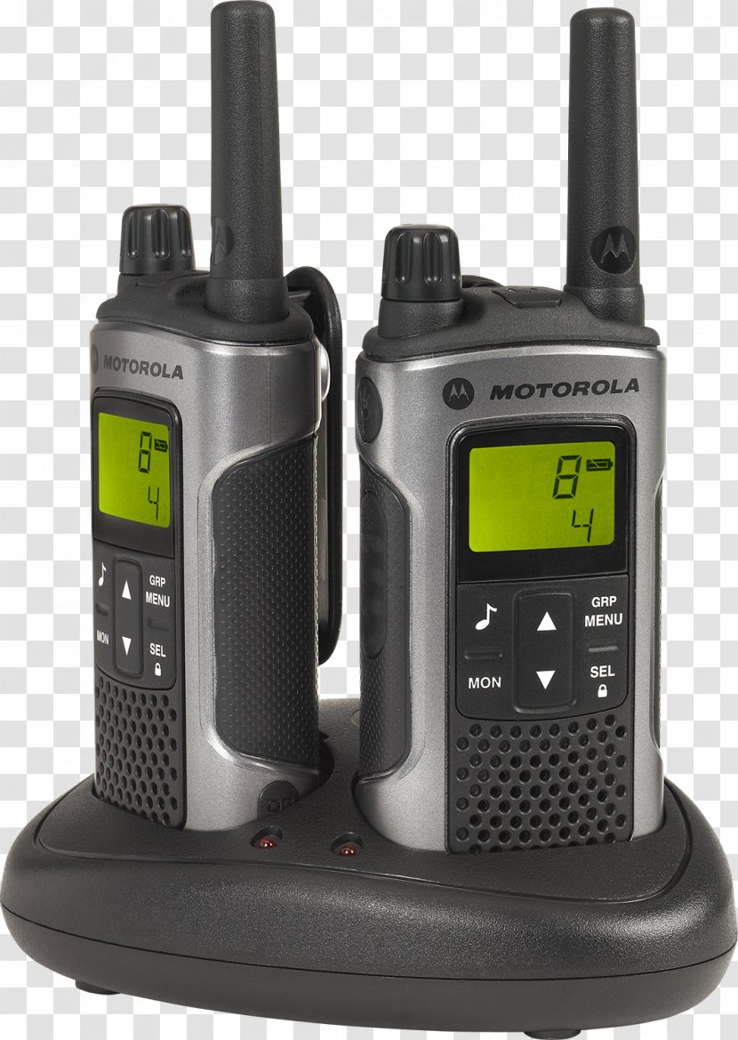 Two-way Radio Motorola TLKR T80 Walkie Talkie PMR446 Walkie-talkie - Telecommunication Transparent PNG