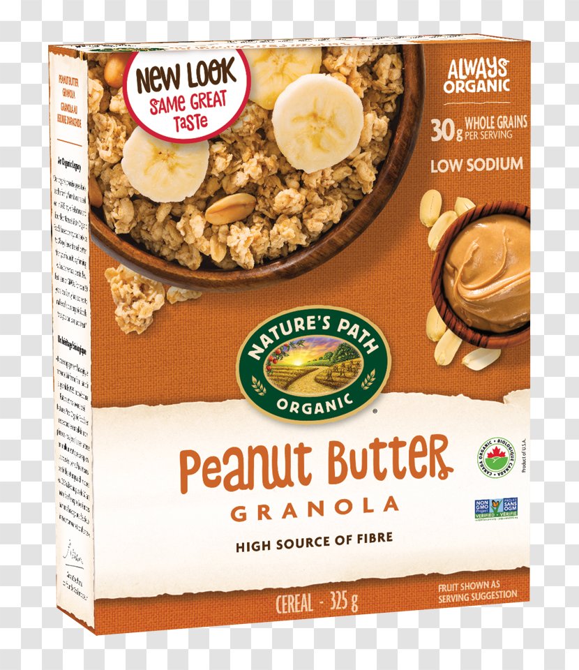 Breakfast Cereal Organic Food Nature's Path Flax Muesli - Ingredient - Granola Transparent PNG