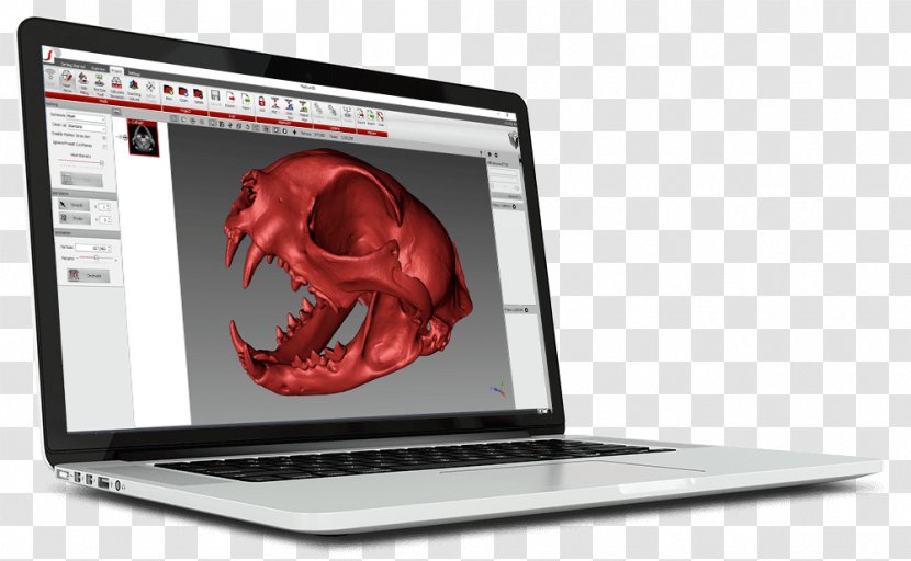 3D Scanner Image Laptop Reverse Engineering Three-dimensional Space - Electronic Device Transparent PNG