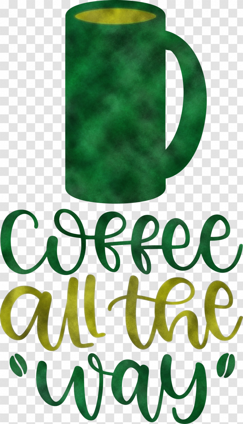 Coffee All The Way Coffee Transparent PNG