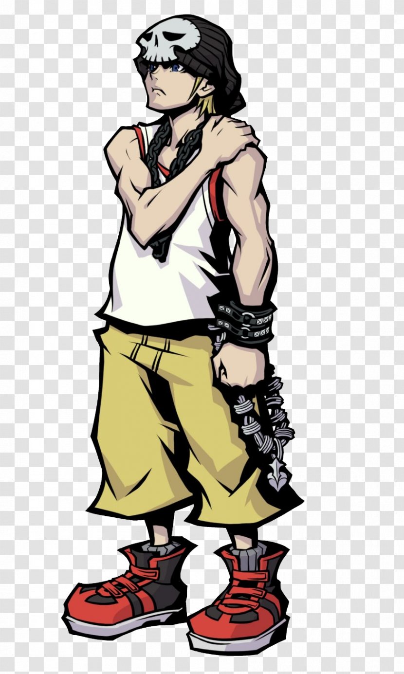 The World Ends With You Video Game Character Concept Art - Tetsuya Naito Transparent PNG
