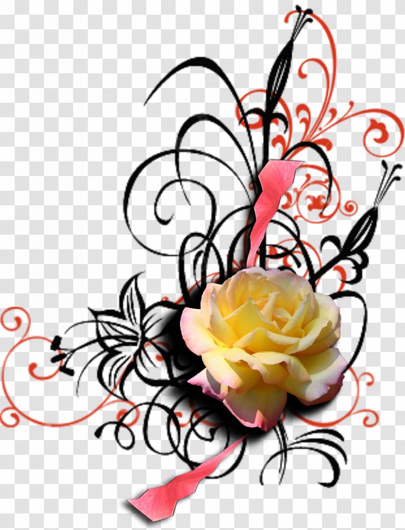 Cut Flowers Garden Roses Clip Art - BORDAS Transparent PNG