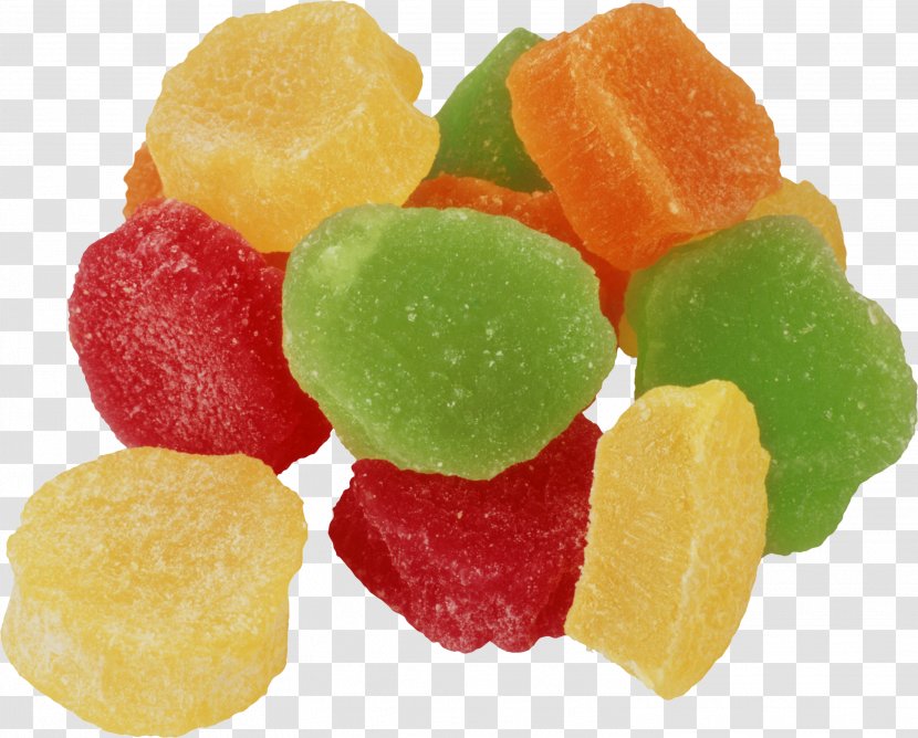 Succade Marmalade Pineapple Fruit Food Energy - Gummi Candy - Green Nuts Transparent PNG