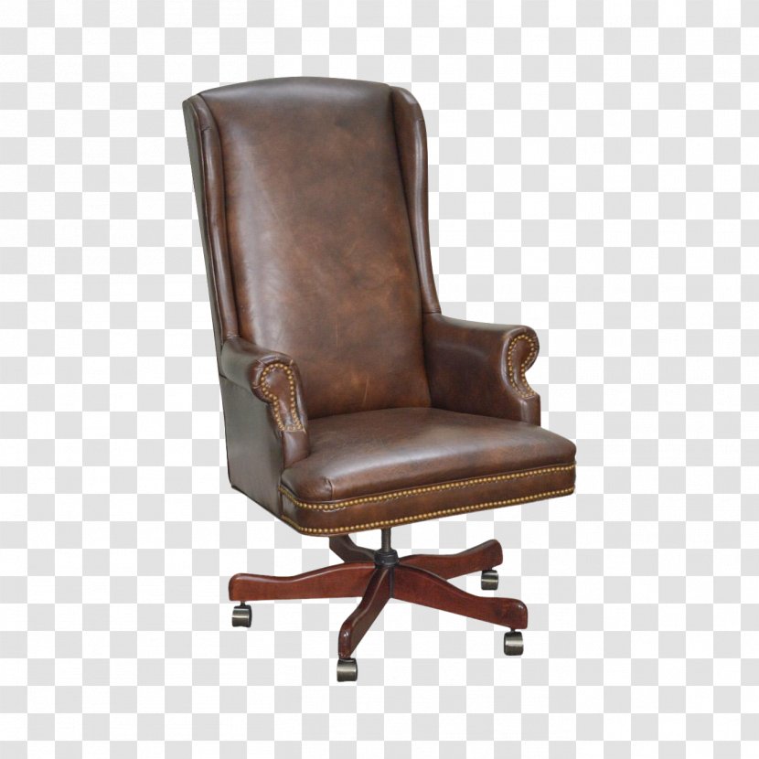 Office & Desk Chairs Swivel Chair - Genuine Leather Stools Transparent PNG